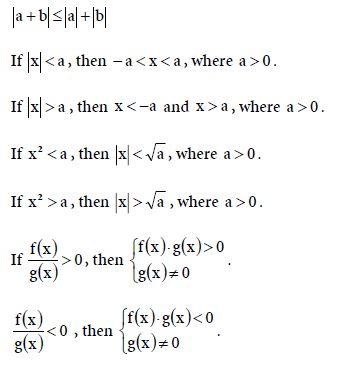 Mathematics Formula Algebra compilation page 7.5