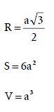 Geometry Cube Math Formula